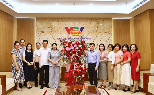 Lãnh đạo Kiểm toán nhà nước chúc mừng Đài Truyền hình Việt Nam nhân ngày Báo chí Cách mạng